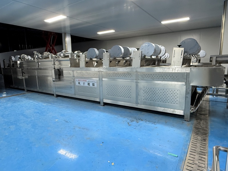 棗莊兩套包裝清洗風干流水線